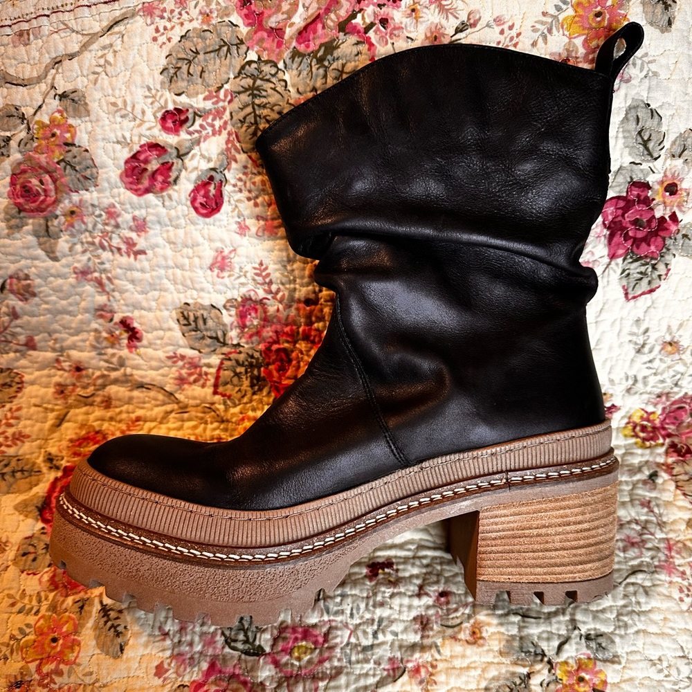 Free People Mel Slouch Boots - Size 9